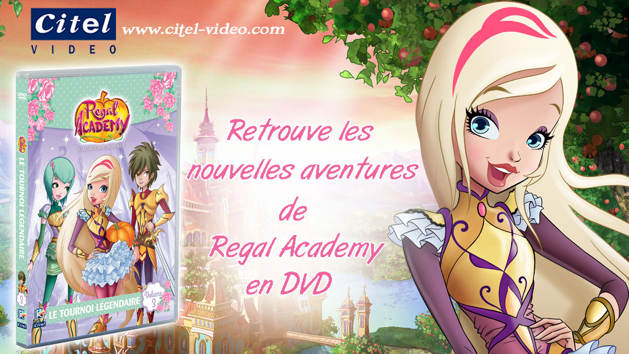 Les DVD des nouvelles aventures de Regal Academy enfin disponibles ...